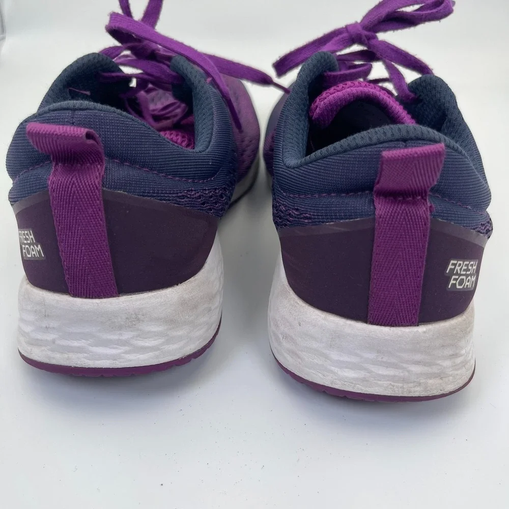 New Balance Fresh Foam Arishi Running Shoes Size 9.5 Women's Purple Mesh